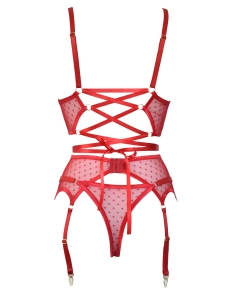 Komplet Red dots