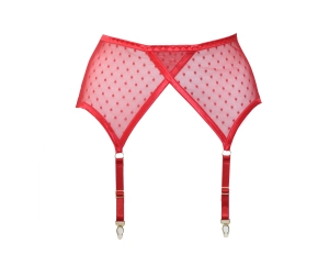 Pas do pończoch Red dots