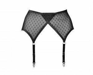Pas do pończoch Black dots
