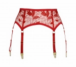 Pas do pończoch Red desire