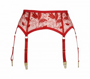 Pas do pończoch Red desire